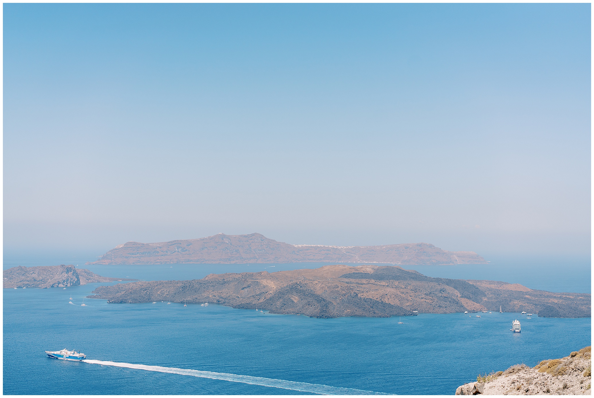 Santorini Greece Elopement destination wedding photography 