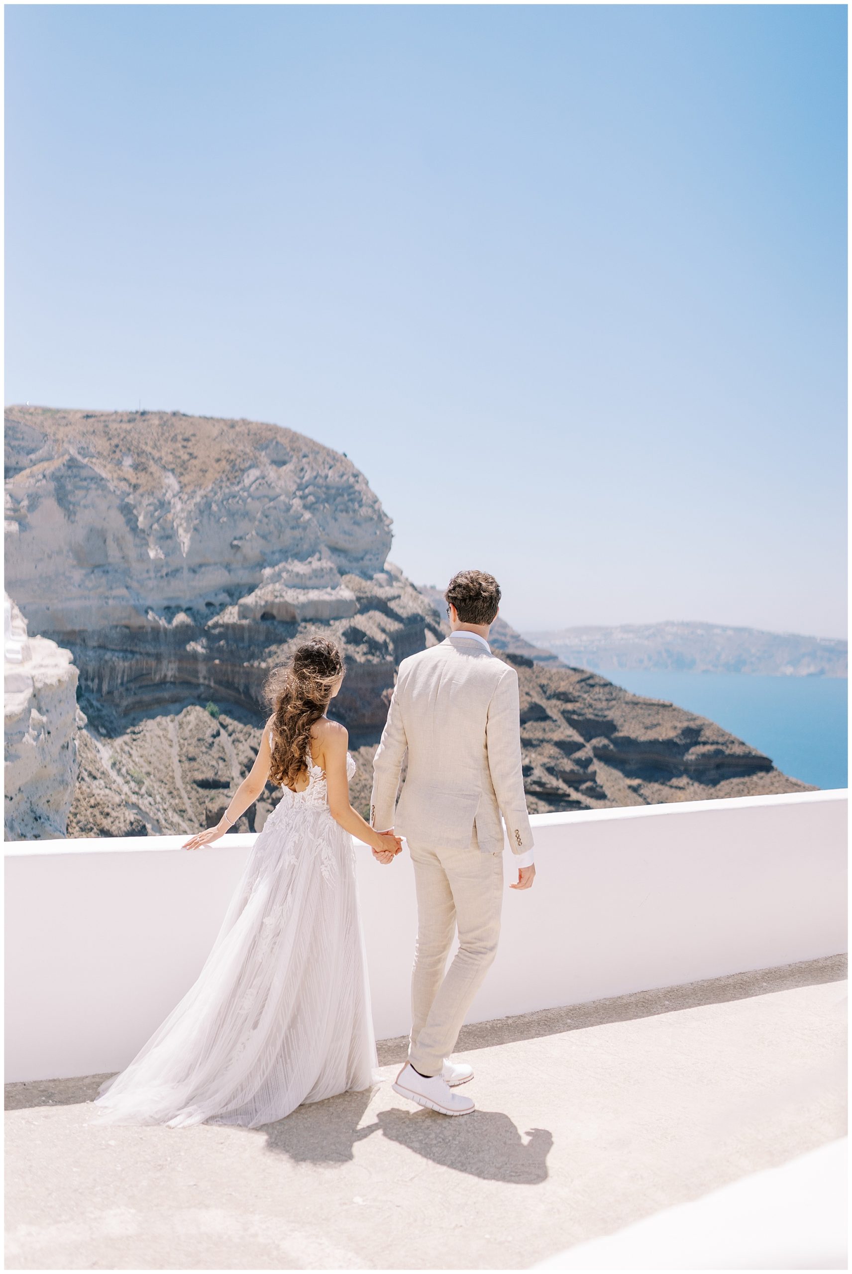 Santorini Greece Elopement