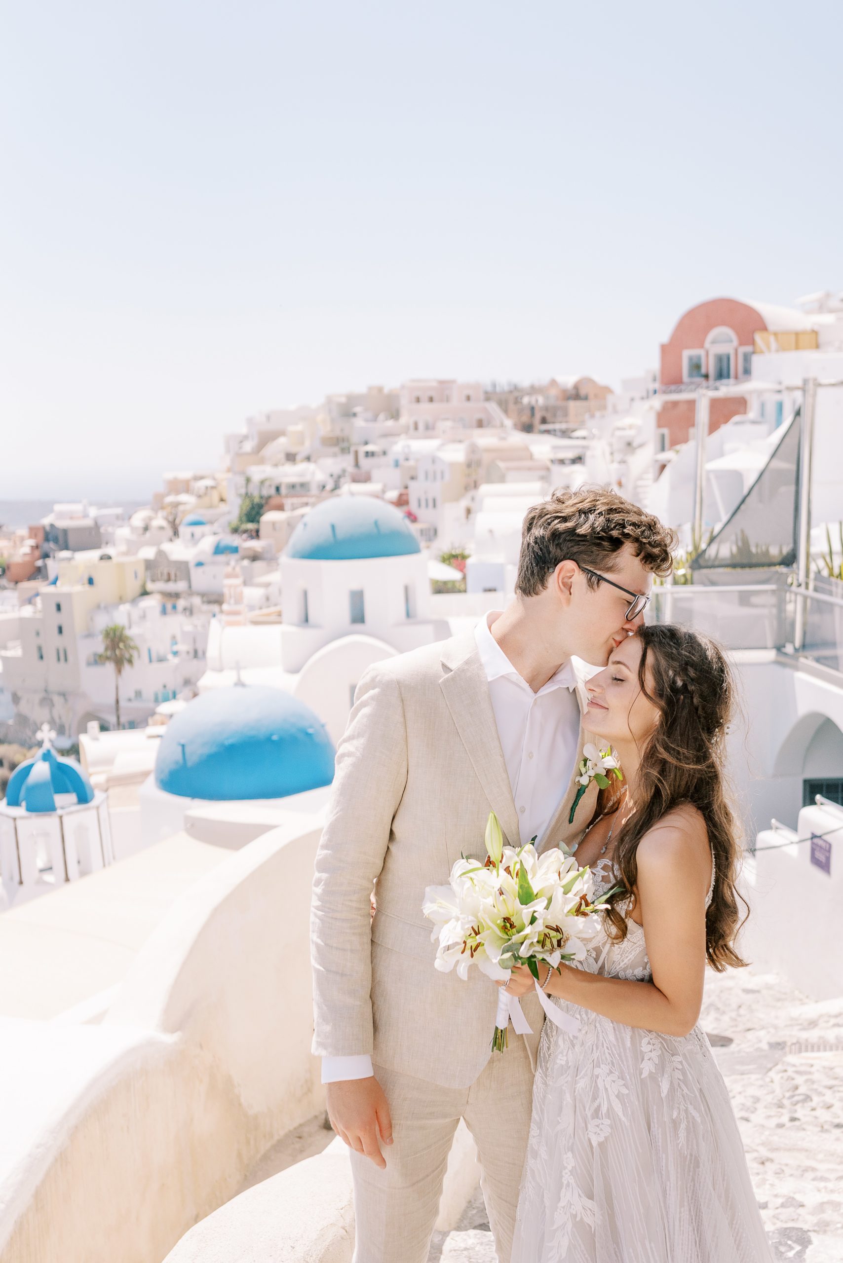 Santorini Greece Elopement