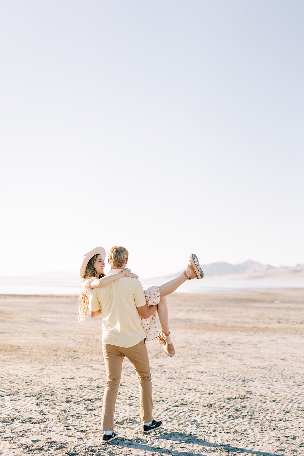 Bonneville Salt Flats Engagement Session