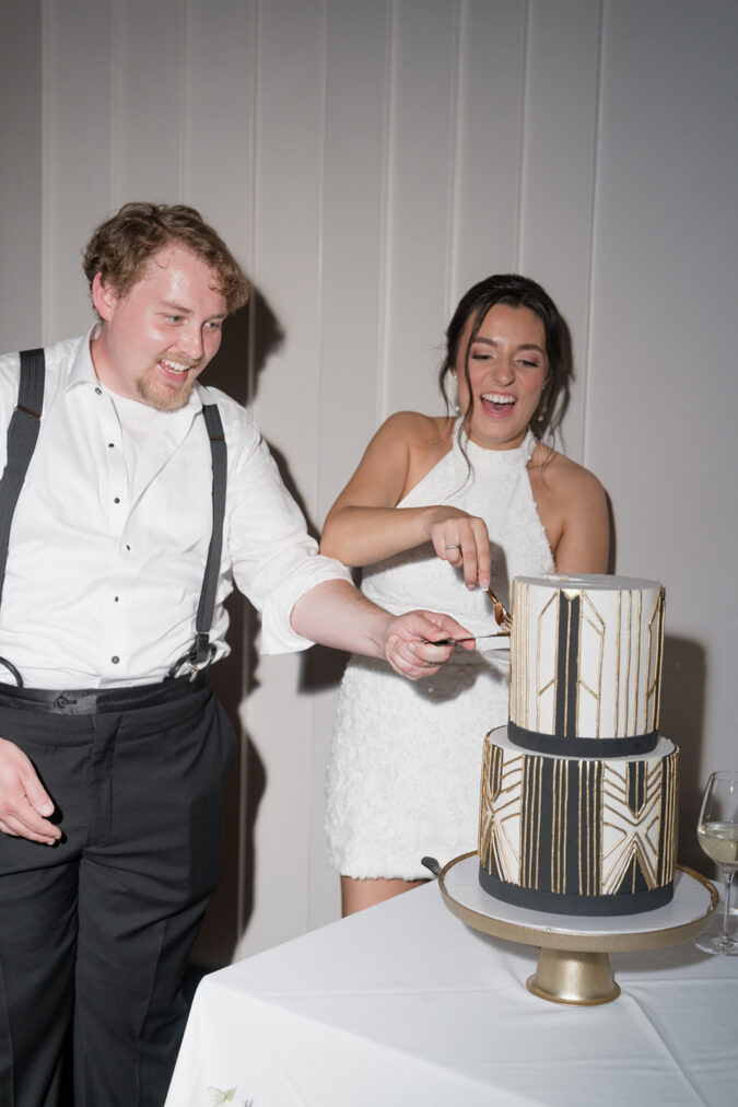 Tulsa Club Hotel wedding reception filled with intentional details.