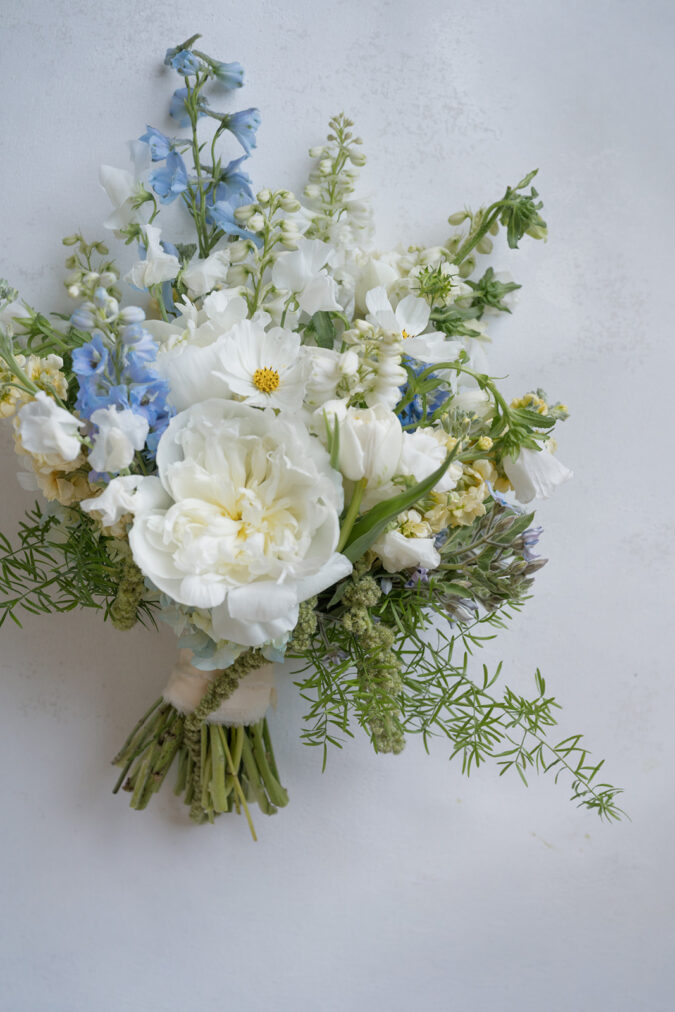 Sophisticated floral details at the Tulsa Club Hotel.