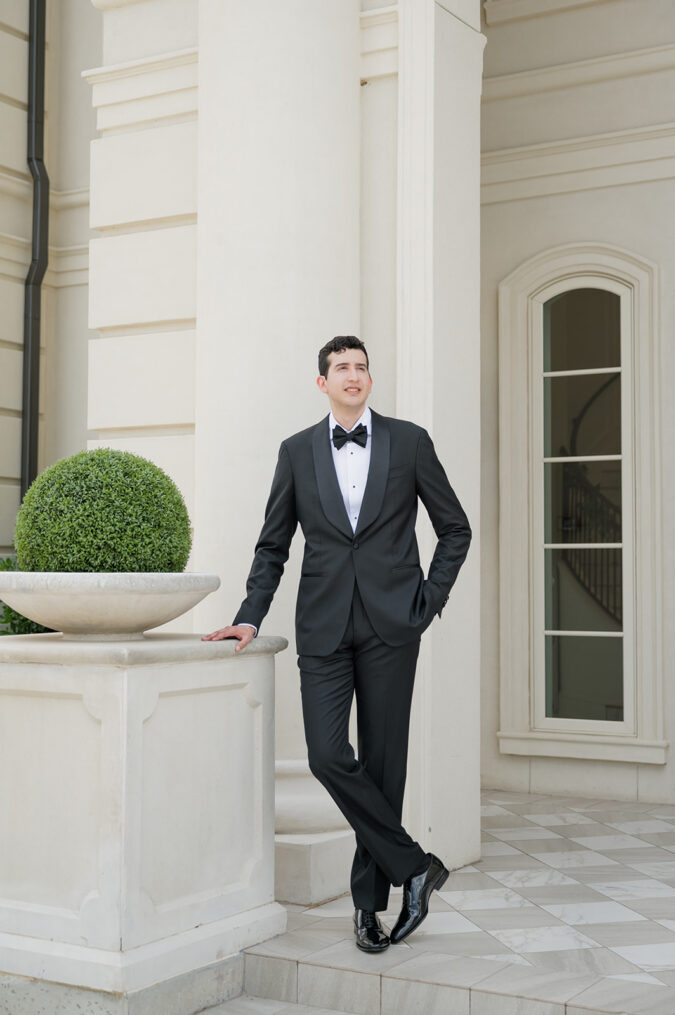 Refined portraits at the Hillside Estate in Dallas, Texas.