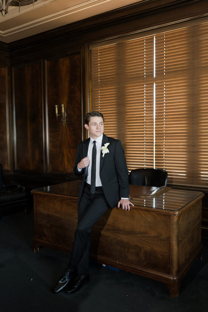 High-end wedding photographs at the Oklahoma Hall of Fame