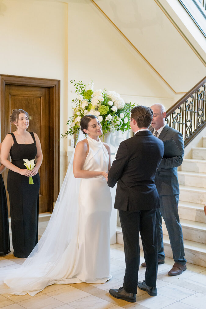 Wedding ceremony at the Oklahoma Hall of Fame