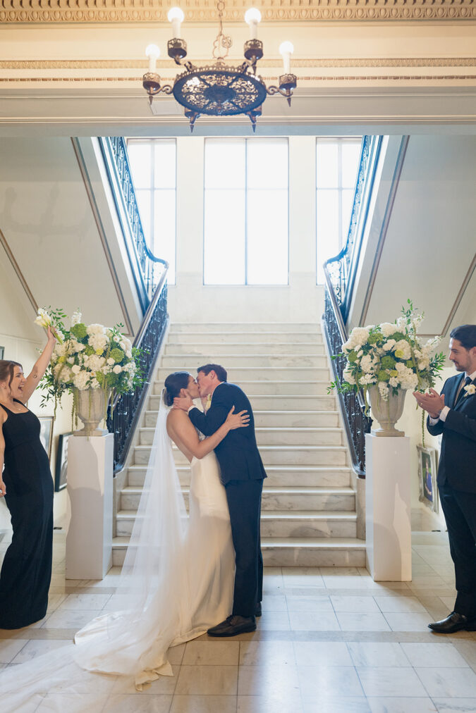 Wedding ceremony at the Oklahoma Hall of Fame