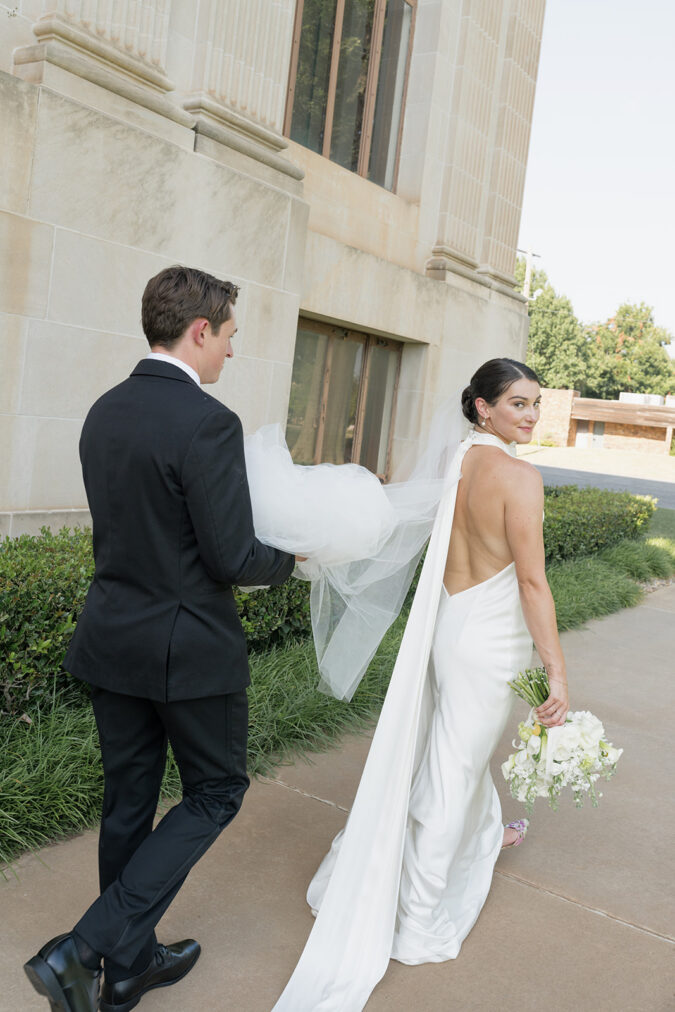 Refined and editorial wedding photographs